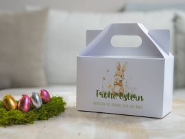 Süßigkeitenbox als Ostergruß