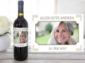 Personalisiertes Weinetikett