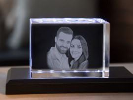 3D Glasfoto