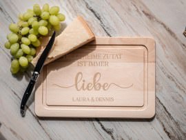 Schneidebrett Geheimzutat Liebe
