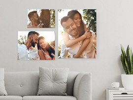 Valentinstagsgeschenk Foto-Leinwand