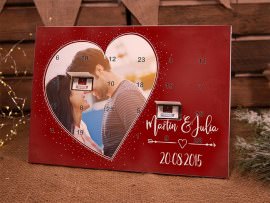 Foto-Adventskalender Herz