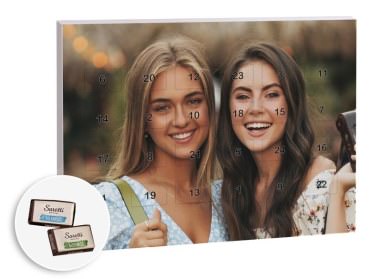 Foto-Adventskalender mit Sarotti Schokolade