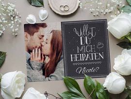 Puzzle als Heiratsantrag