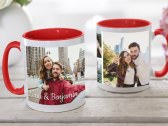 Bedruckte Tasse rot