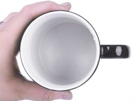 Zaubertasse weiß