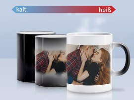 Zaubertasse Effekt heiß und kalt