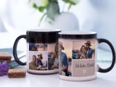Zaubertasse mit Foto-Collage