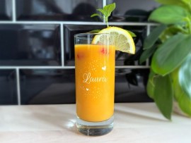 Longdrinkglas mit Gravur