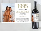Personalisiertes Weinetikett