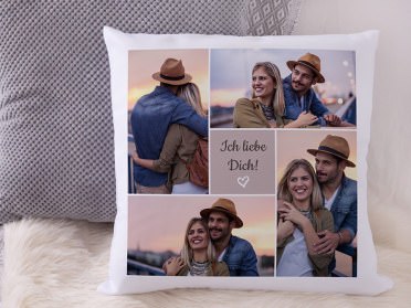 Fotokissen bedrucken  Kissen mit Foto bestellen