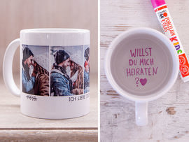 Tasse Heiratsantrag