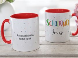 Tasse zum Schulanfang