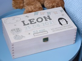 Geschenkbox mit Namen