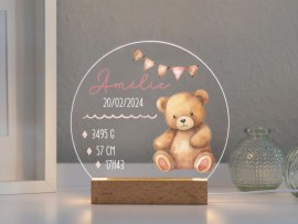LED-Lampe Babygeschenk