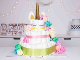 Windeltorte Einhorn