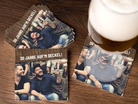 Bierdeckel zum Geburtstag