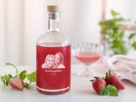 Flasche mit Gravur