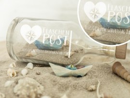 Gravierte Flasche Geburtstagsgeschenk