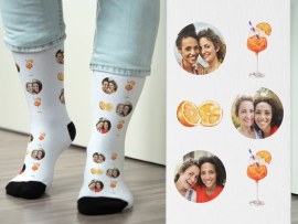 Foto-Socken Aperol