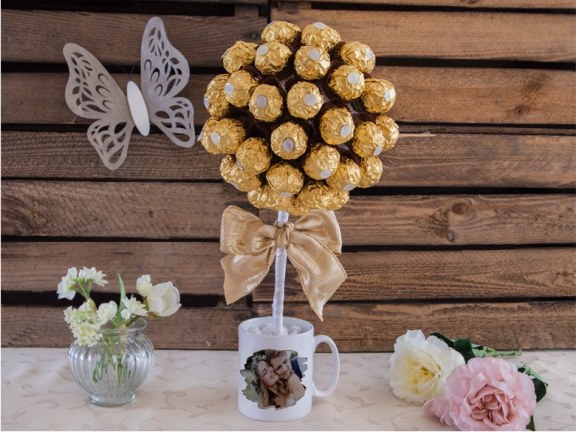 Rocher als Geldgeschenk