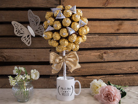 Geldgeschenk Rocher-Baum