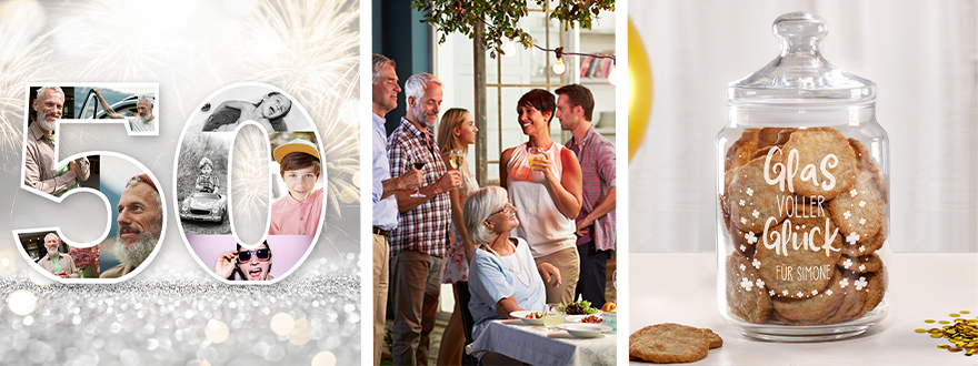 Geschenke zum 50. Geburtstag