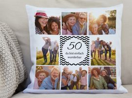 Personalisiertes Fotokissen