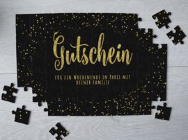 Puzzle als Geldgeschenk