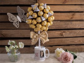 Geldgeschenk Rocher-Baum