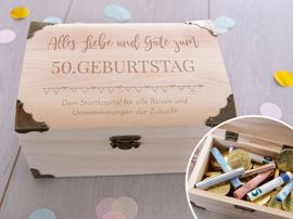 Schatztruhe als Geldgeschenk
