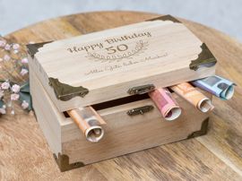 Schatztruhe als Geldgeschenk