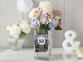 Vase als Geldgeschenke