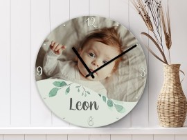 Fotouhr zum 1. Geburtstag