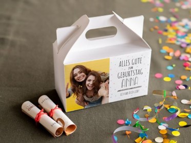 Süßigkeitenbox als Geldgeschenk