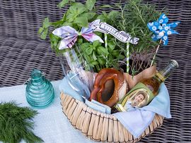 Geldgeschenk Biergarten