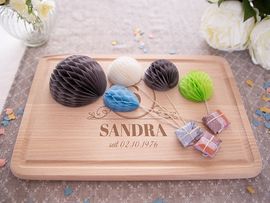 Geldgeschenk Geburtstag mit Luftballons