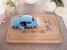 Holzbrett für Geldgeschenke