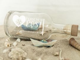 Flasche als Geldgeschenk