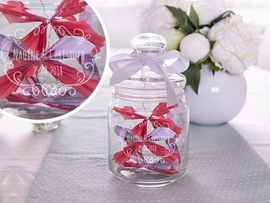 Geld-Schmetterlinge im Glas