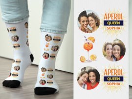 Foto-Socken Aperol