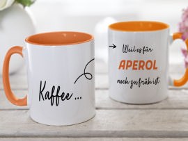 Aperol-Tasse mit Name