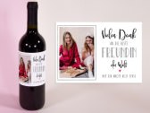 Personalisiertes Weinetikett