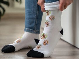 Foto-Socken