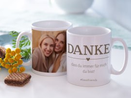 Dankeschön Fototasse