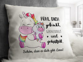 Einhorn Kissen
