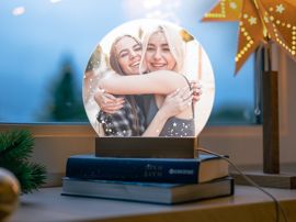 LED-Lampe zu Weihnachten