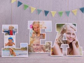 Deko-Buchstaben Name