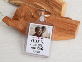 Acryl-Schlüsselanhänger mit personalisierten Foto