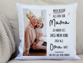 Fotokissen für Oma